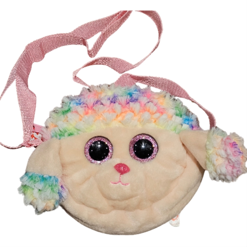 3/$25 🏷 TY Rainbow Poodle Purse